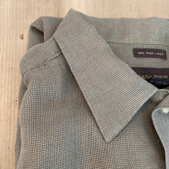 Banana Republic Irish linen button down shirt - Picture 4 of 4